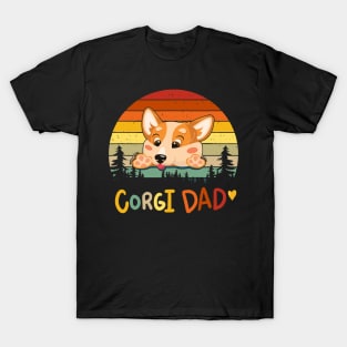 Corgi Dad  (127) T-Shirt